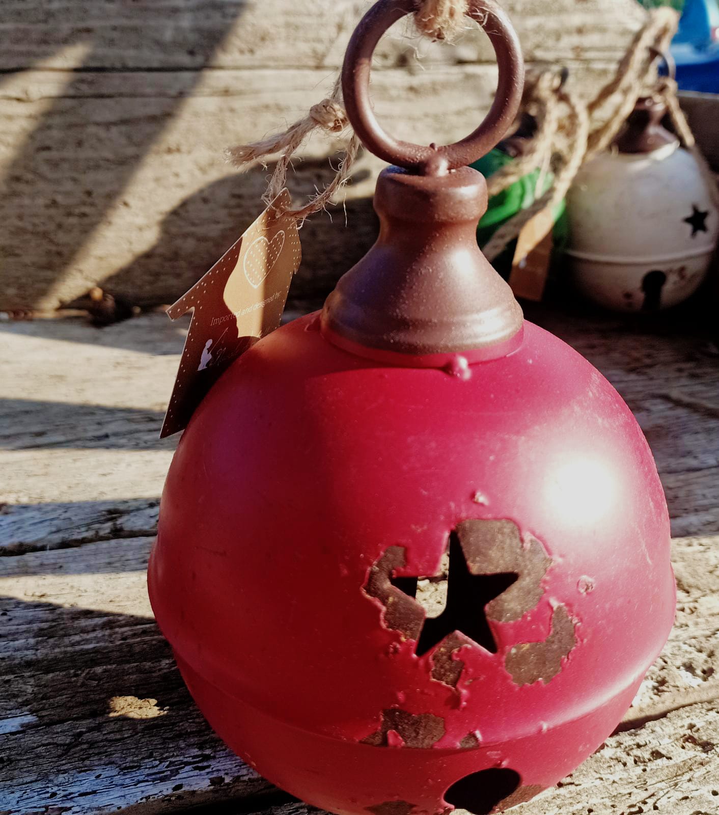 Jingle in metallo Rosso