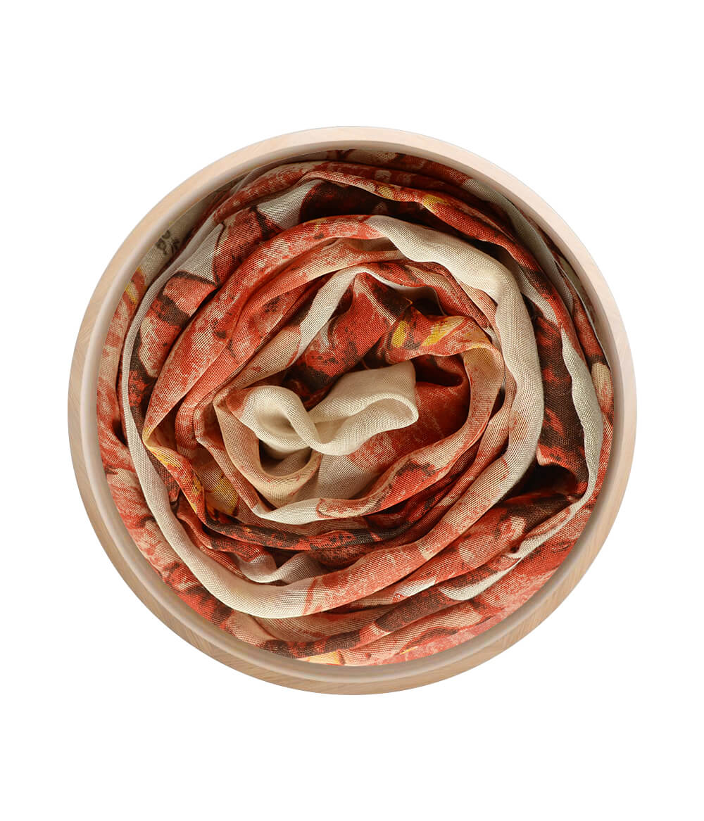Foulard Alma Tadema Beige
