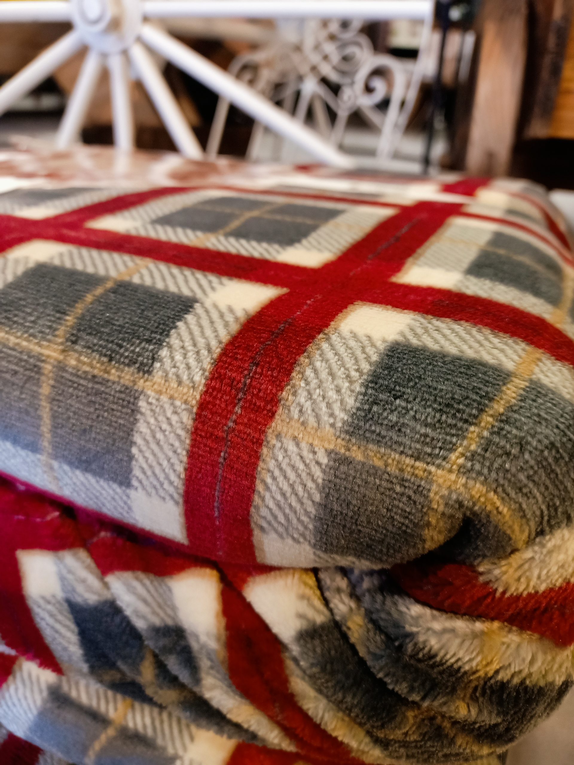 Plaid Scozzese Grigio - immagine 2