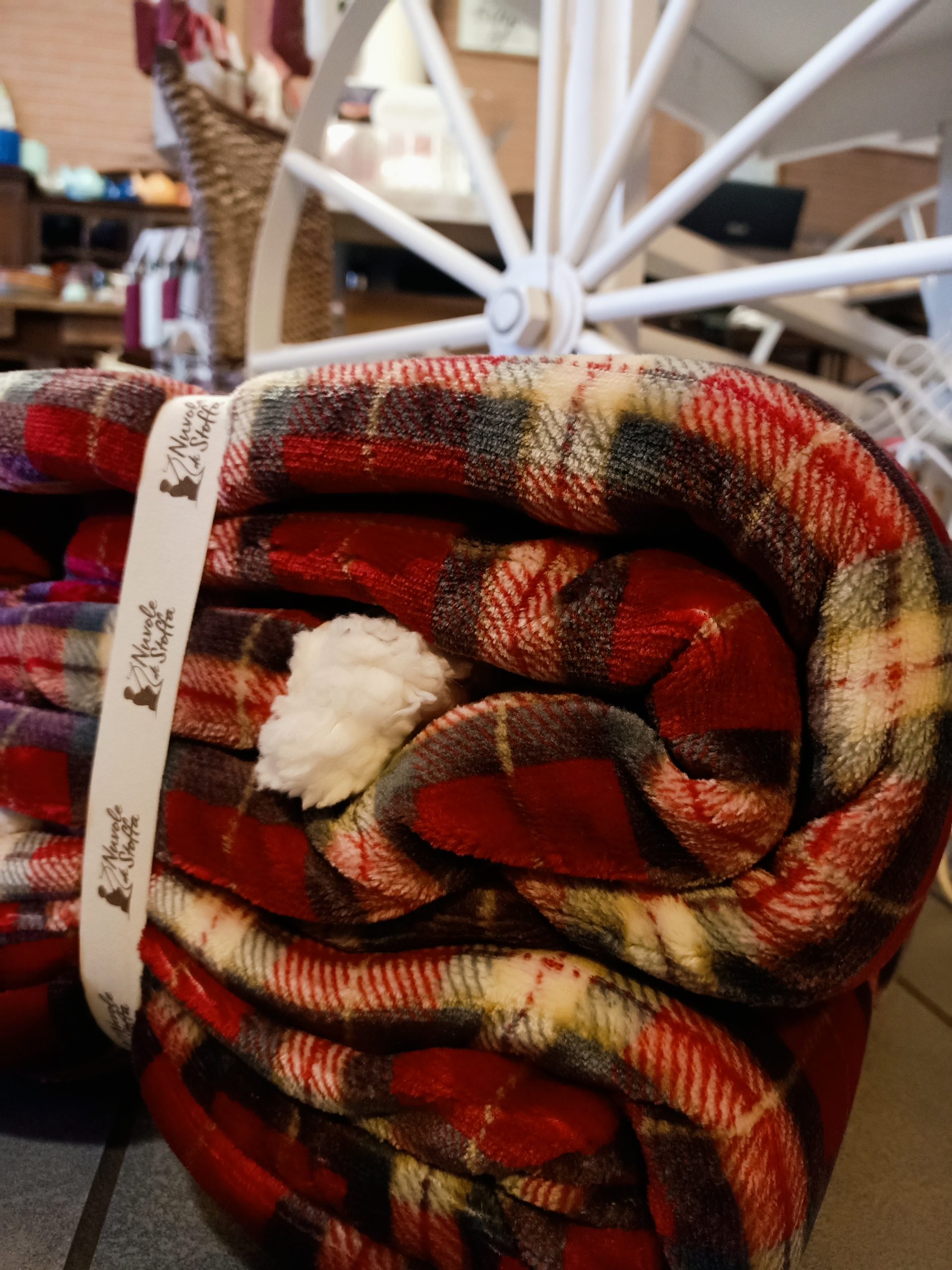 Plaid Scozzese Rosso - immagine 5