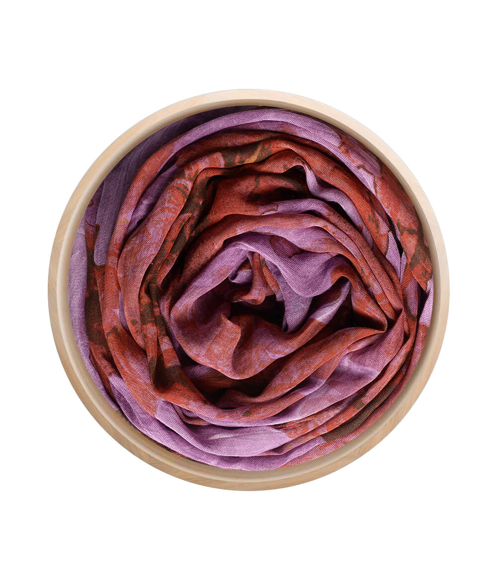 Foulard Alma Tadema Viola