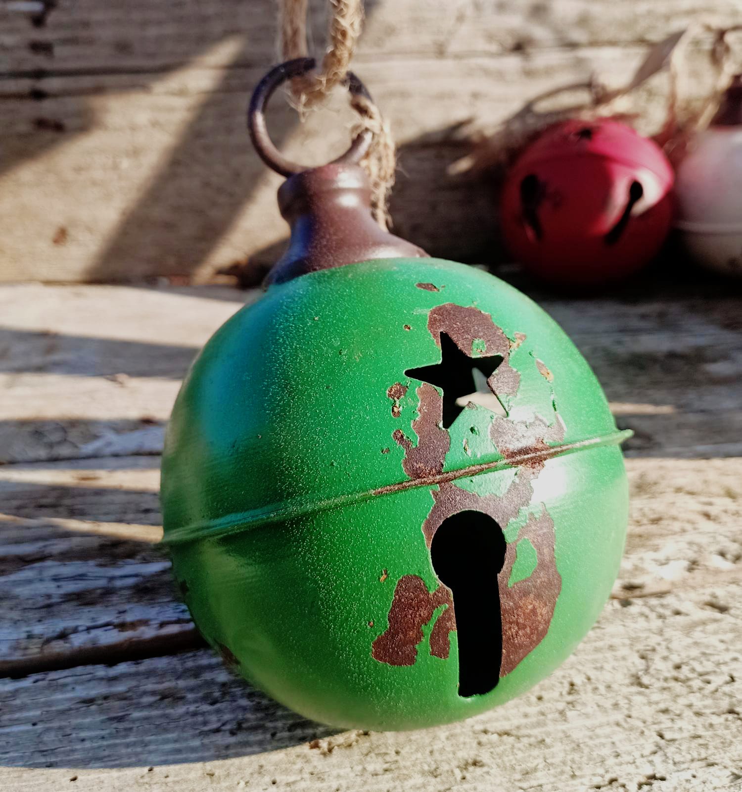 Jingle in metallo Verde