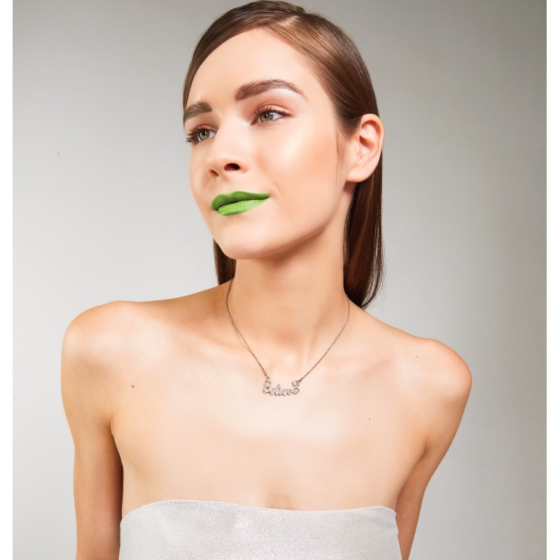 Collana da favola di Peter Pan "Believe"