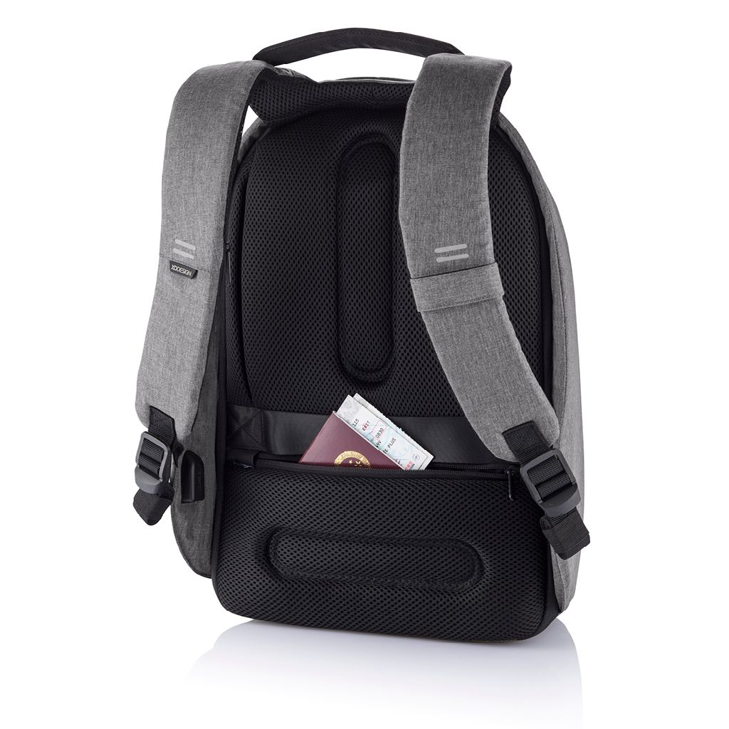 Bobby Hero Small Zaino Antifurto Grigio