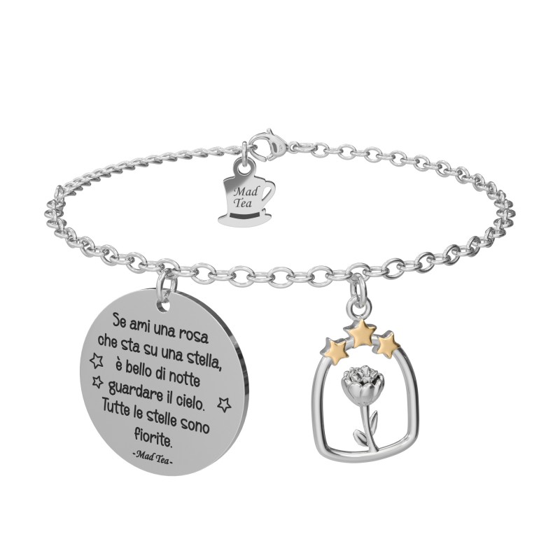 Bracciale del Piccolo Principe "Una stella in fiore"