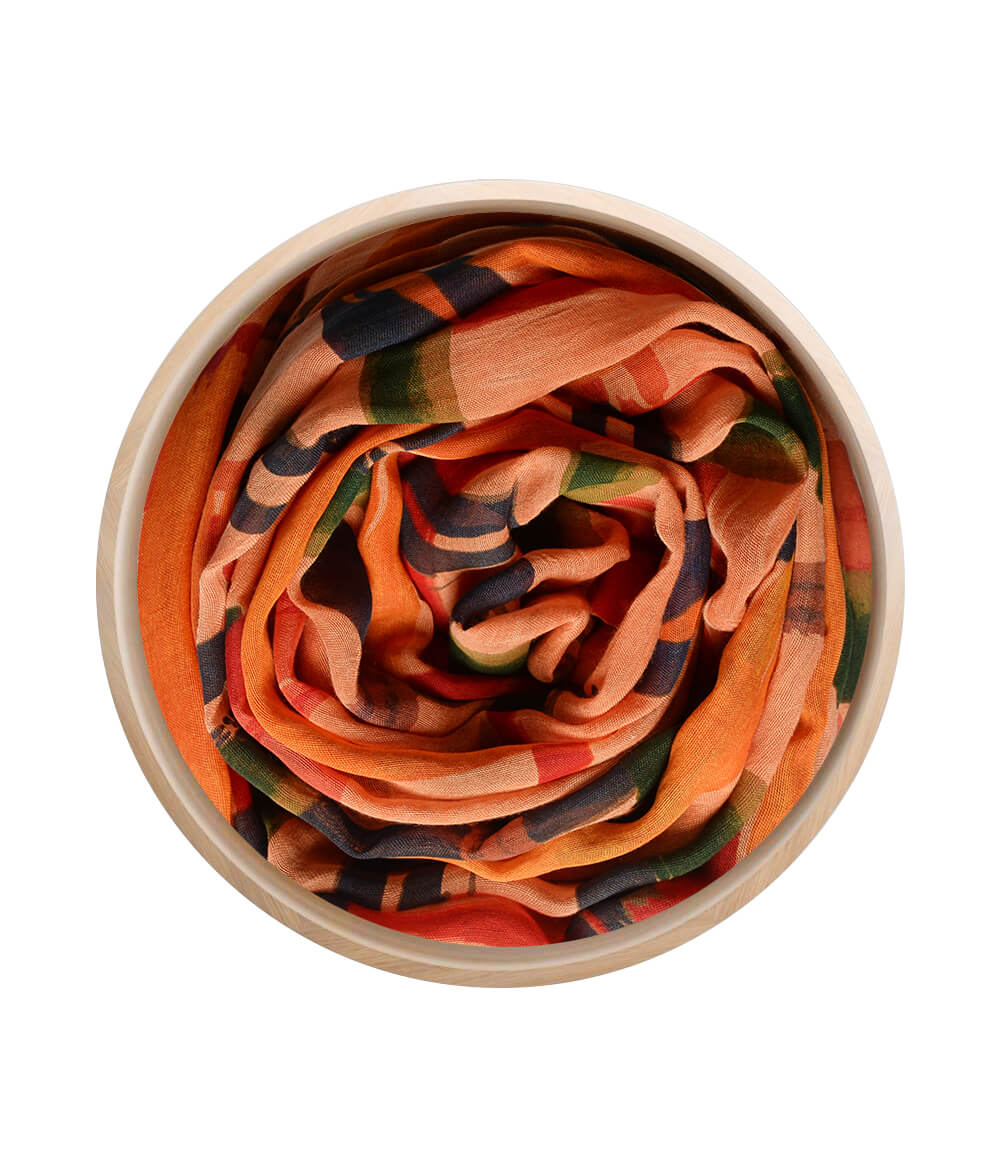 Foulard Mirò Mattone