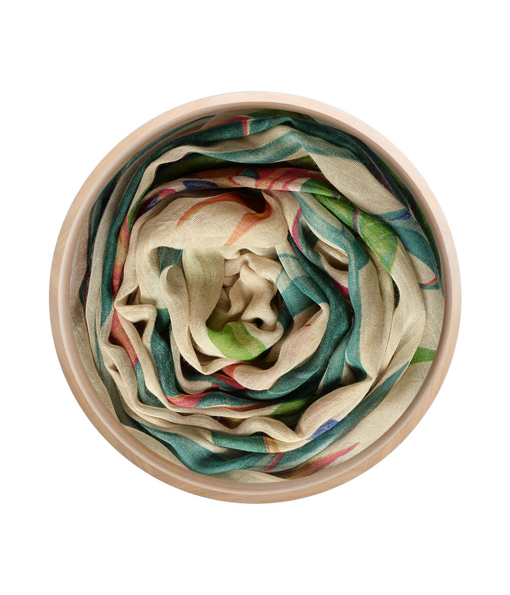 Foulard De Chirico Beige