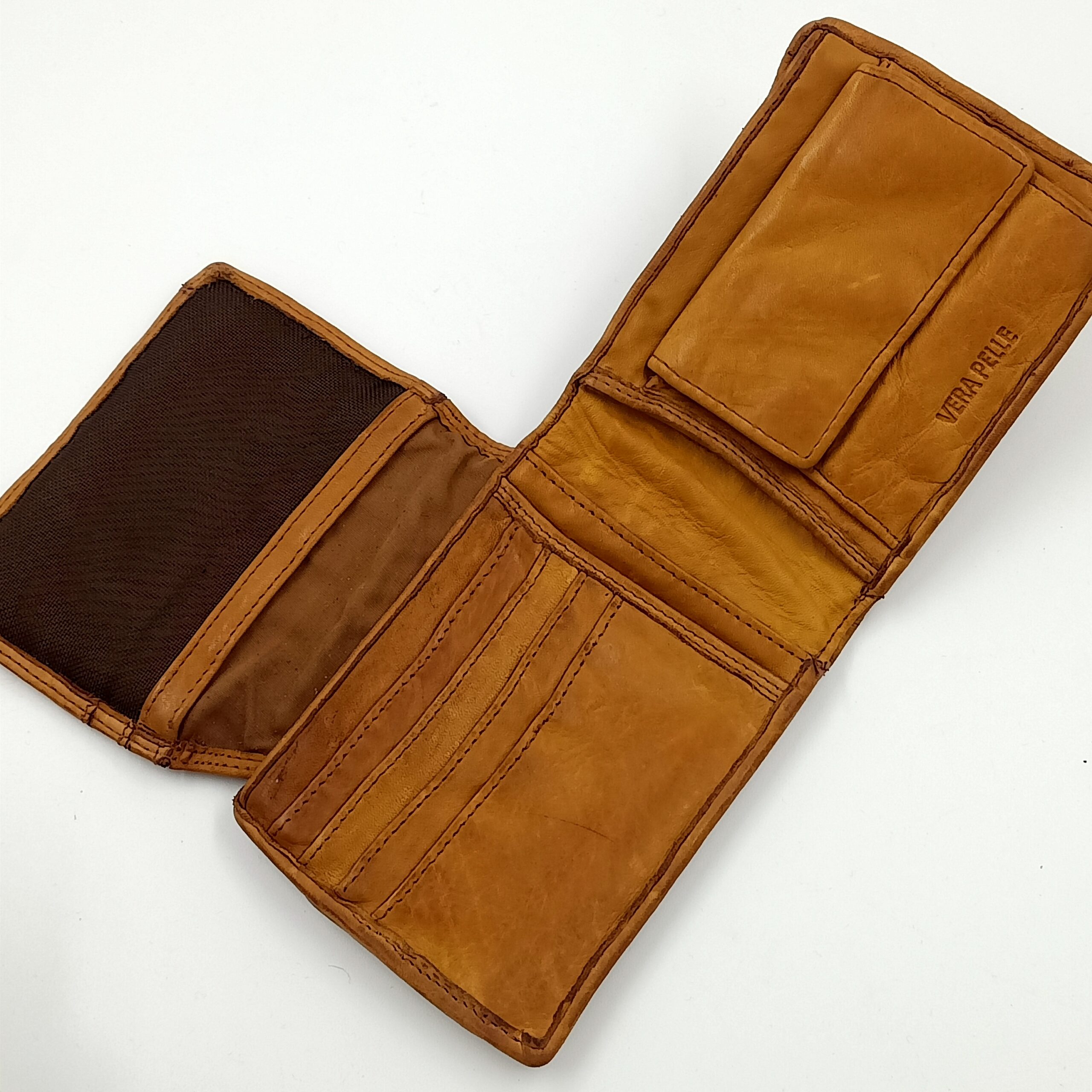 Portafoglio Pelle Uomo Vintage - immagine 3