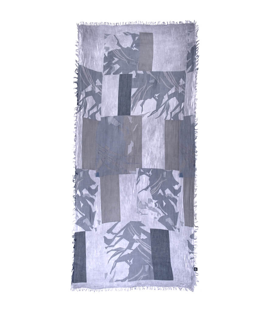 Foulard Klee Grigio Scuro - immagine 2