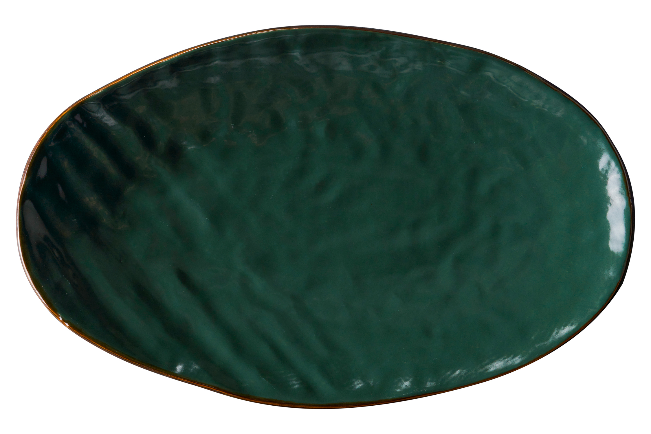Vassoio Grande Ovale Verde