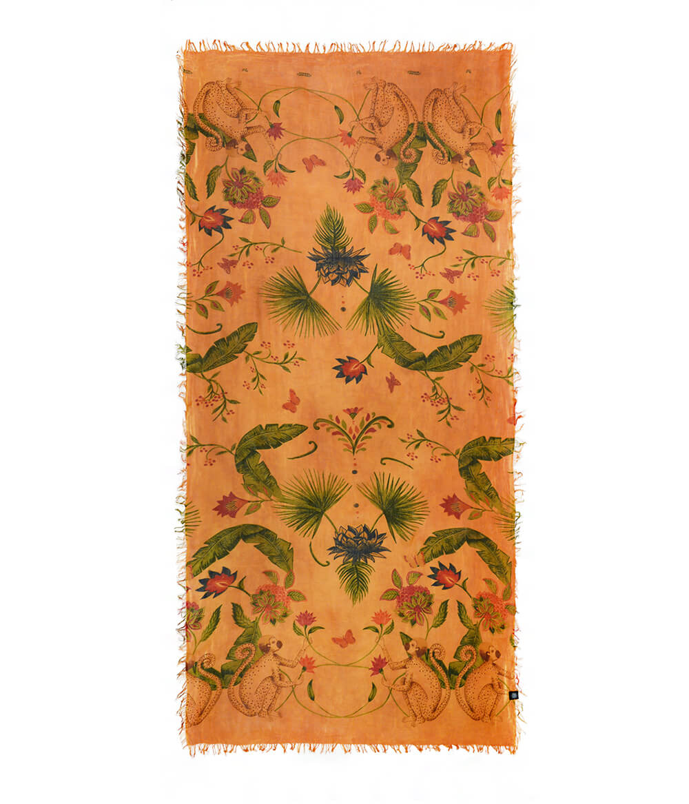 Foulard Frida Ocra - immagine 2