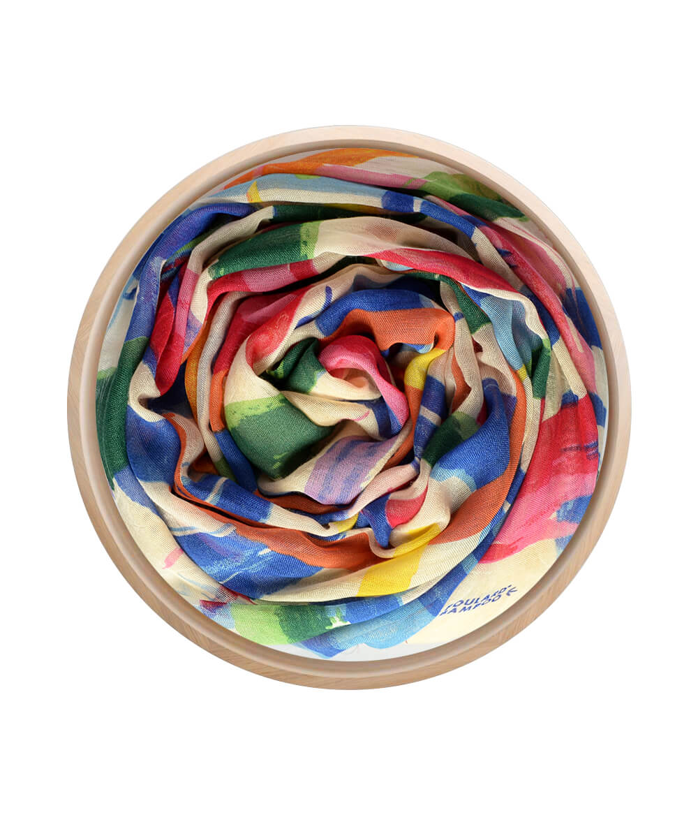 Foulard Mirò Rosa Chiaro