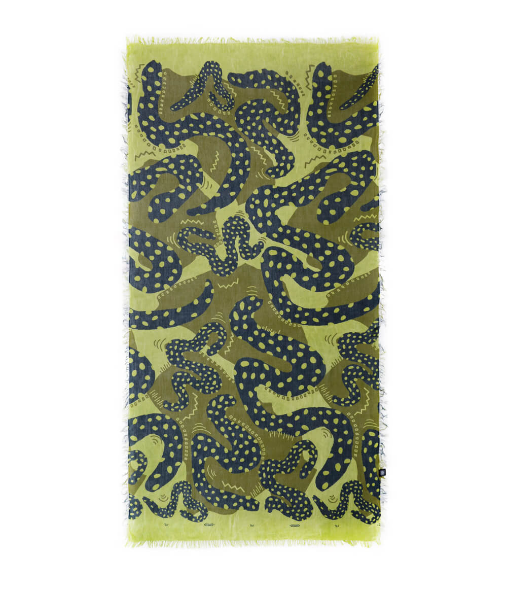 Foulard Haring Verde - immagine 2