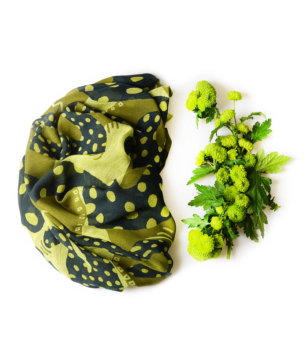 Foulard Haring Verde - immagine 3