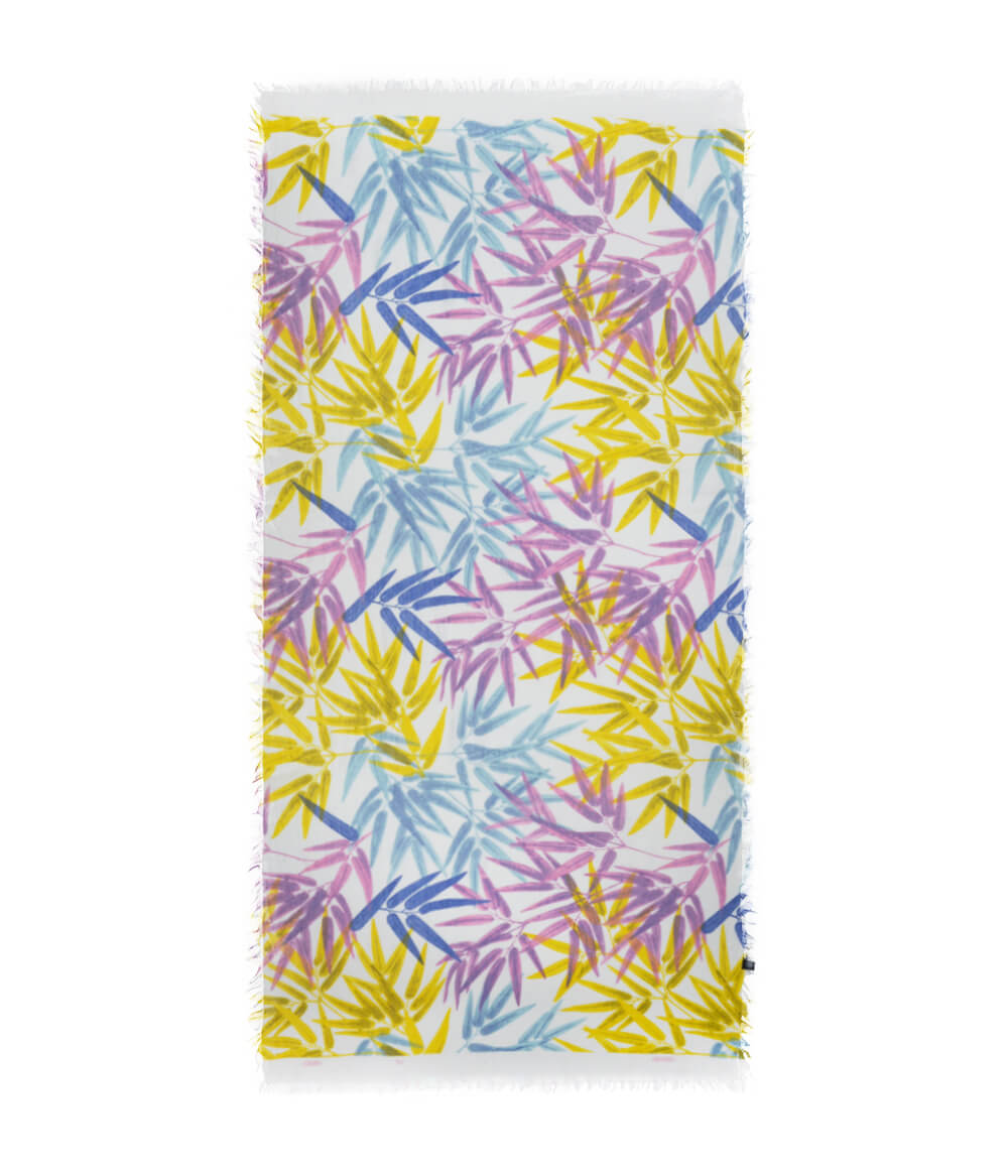 Foulard Hokusai Bianco - immagine 3