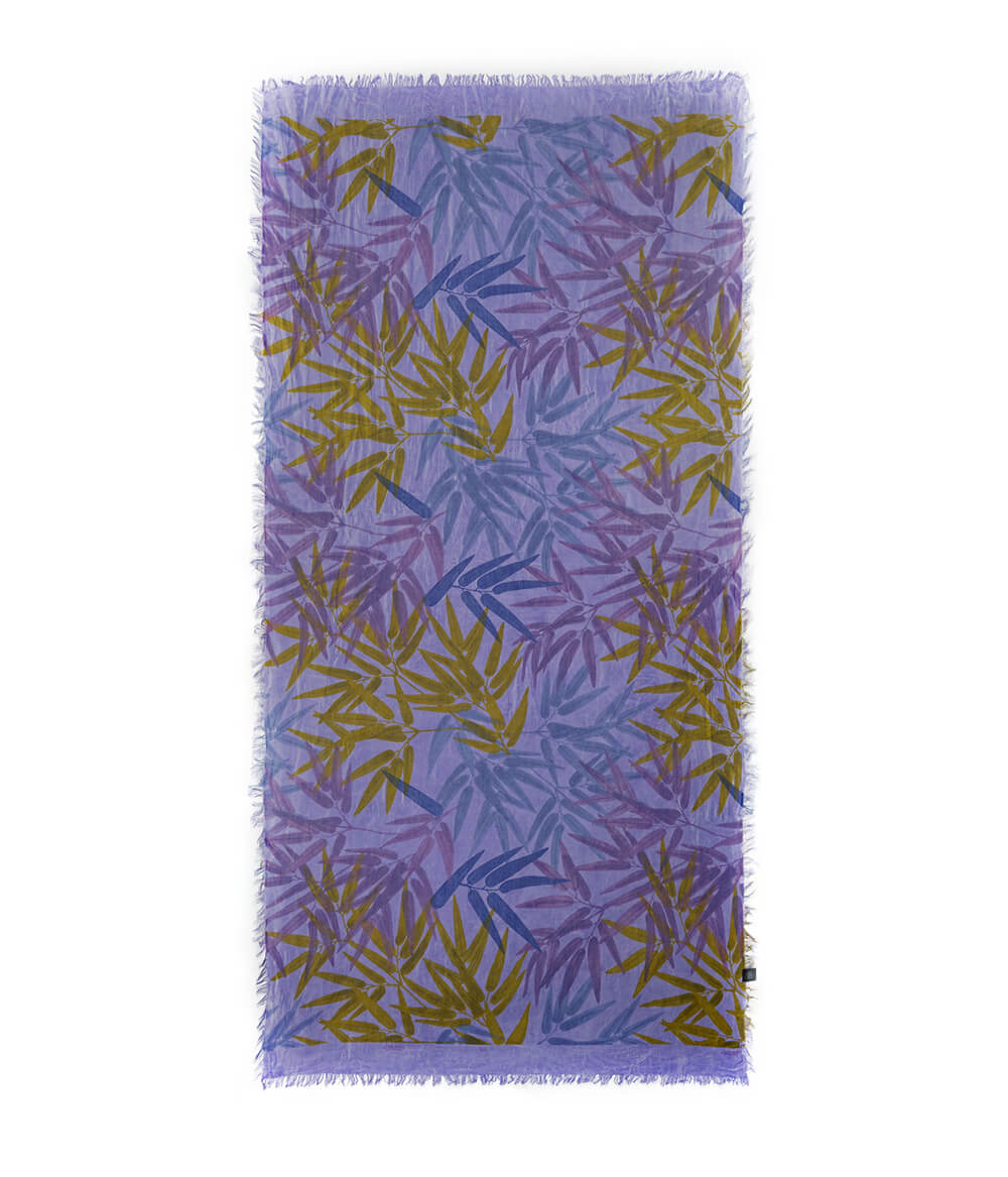 Foulard Hokusai Viola - immagine 2