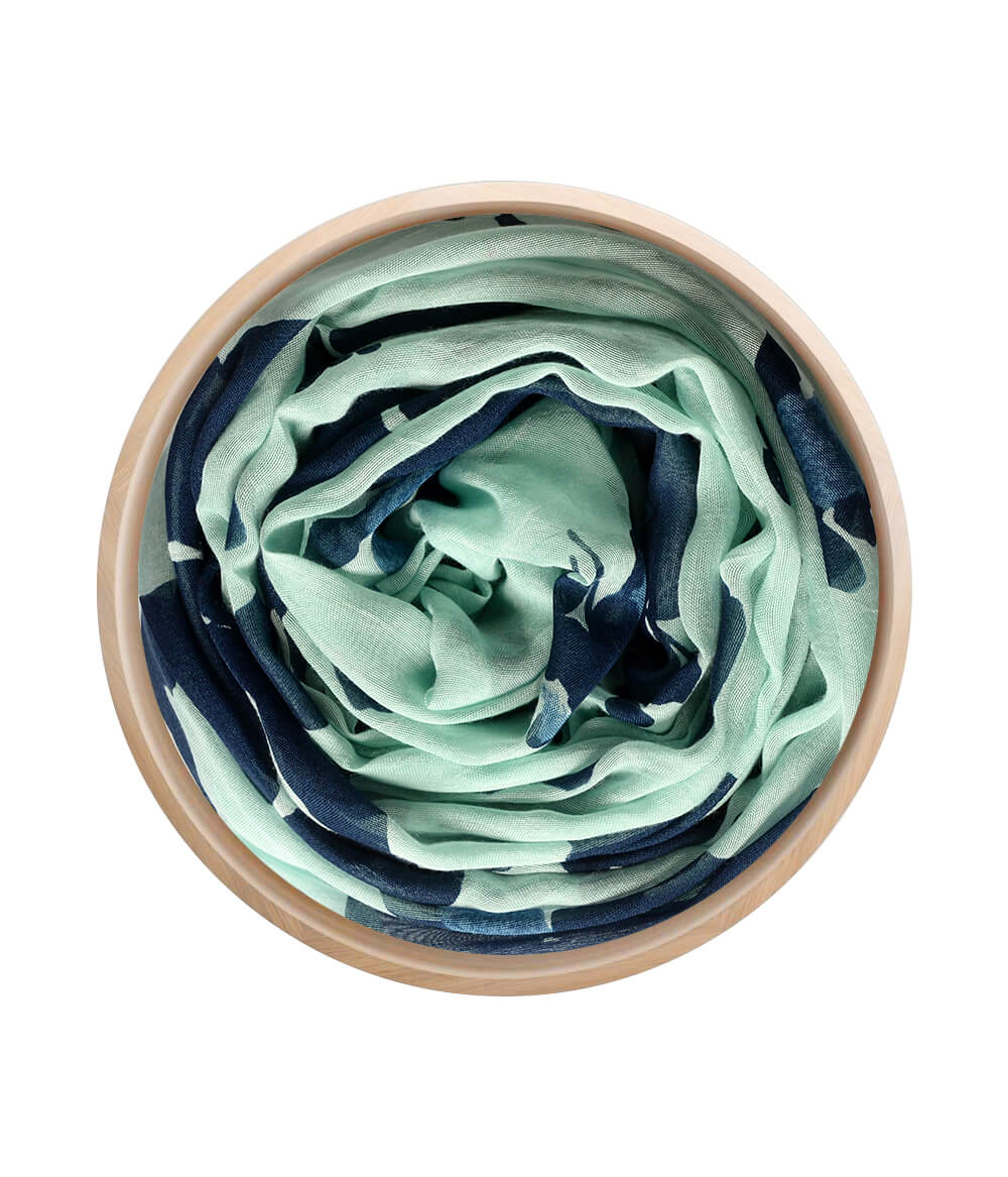 Foulard Klein Azzurro Acqua