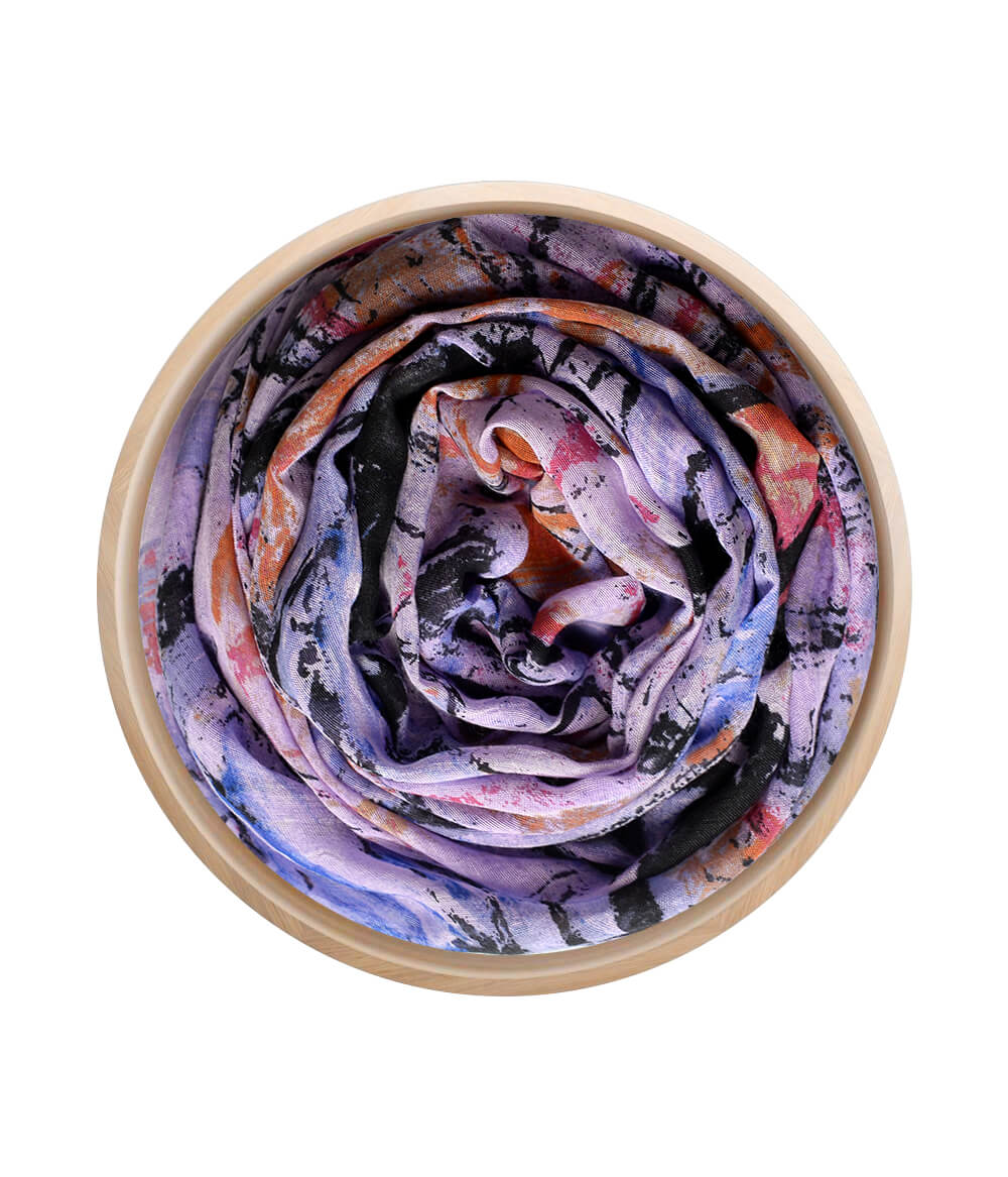 Foulard Chagall Lilla