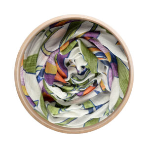 Foulard Mucha Bianco
