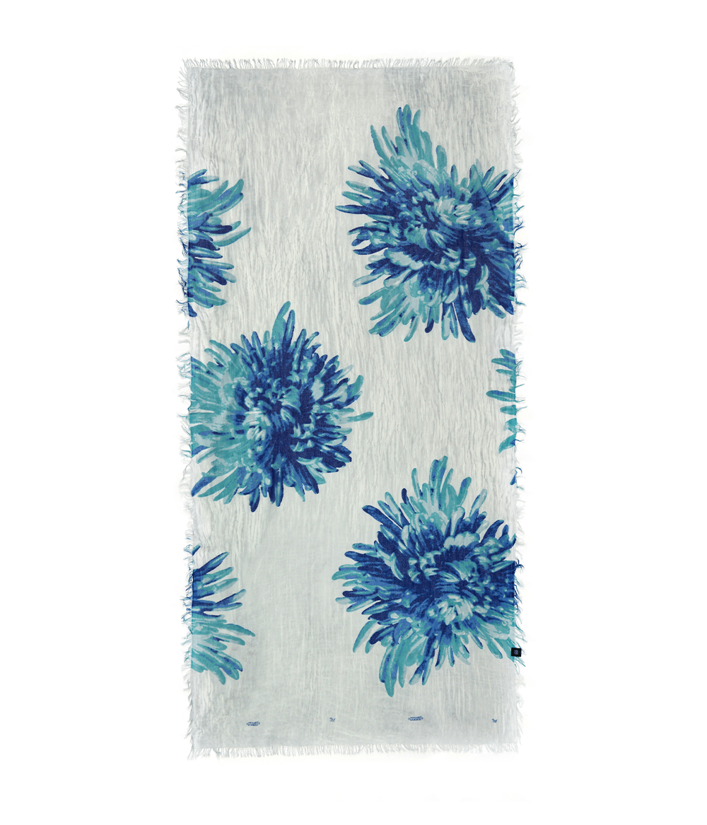 Foulard Van Gogh Grigio - immagine 2