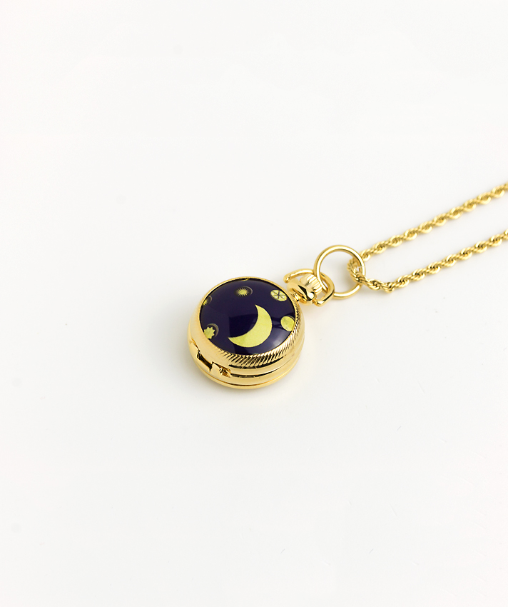 Pocket Sole Luna con Collana Fune Oro - immagine 2