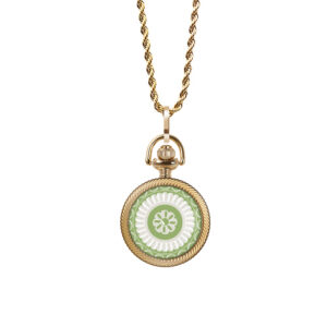 Pocket Rosone con Collana Fune Oro