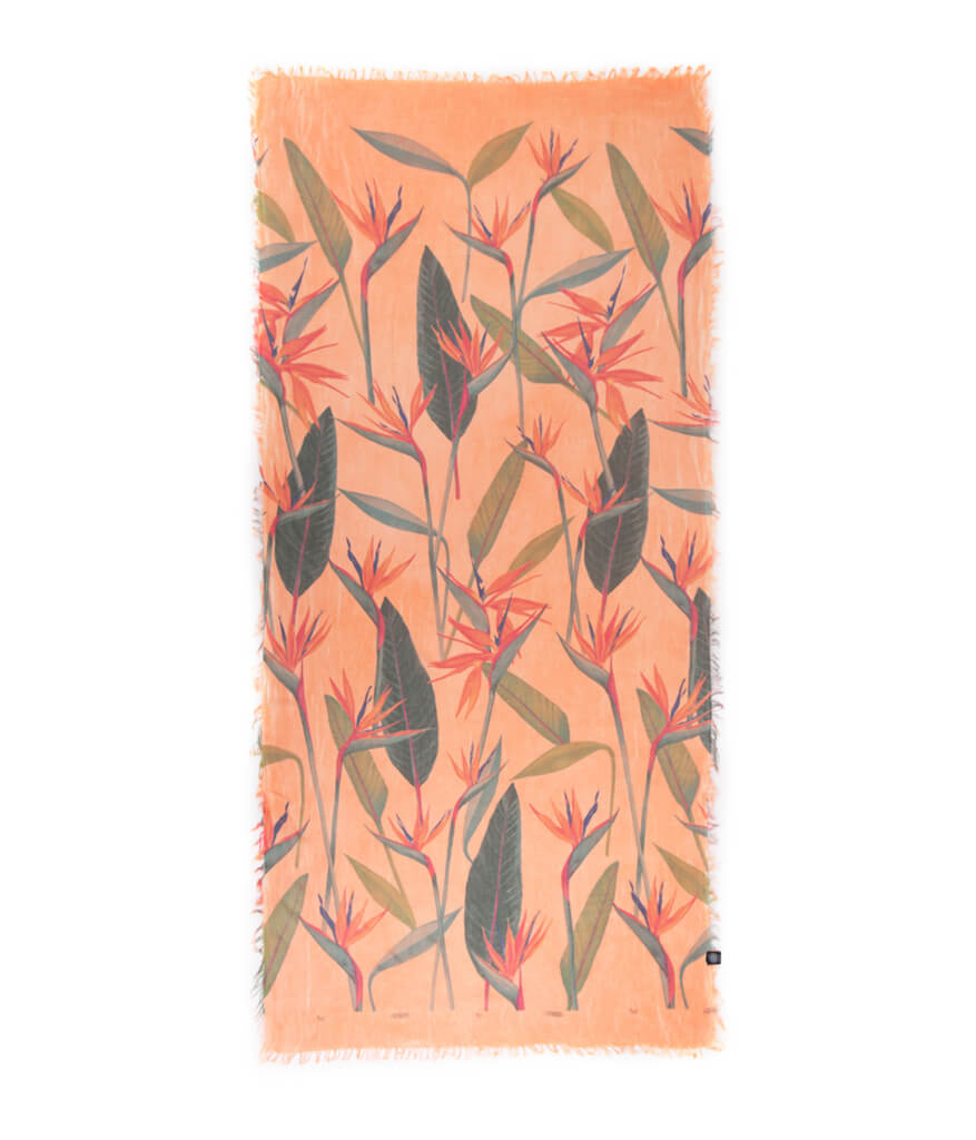 Foulard De Chirico Arancione - immagine 2
