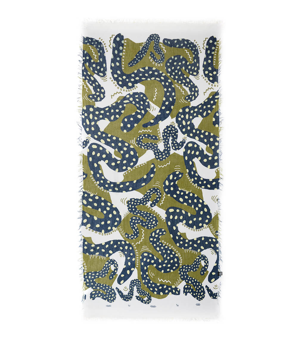 Foulard Haring Bianco - immagine 2