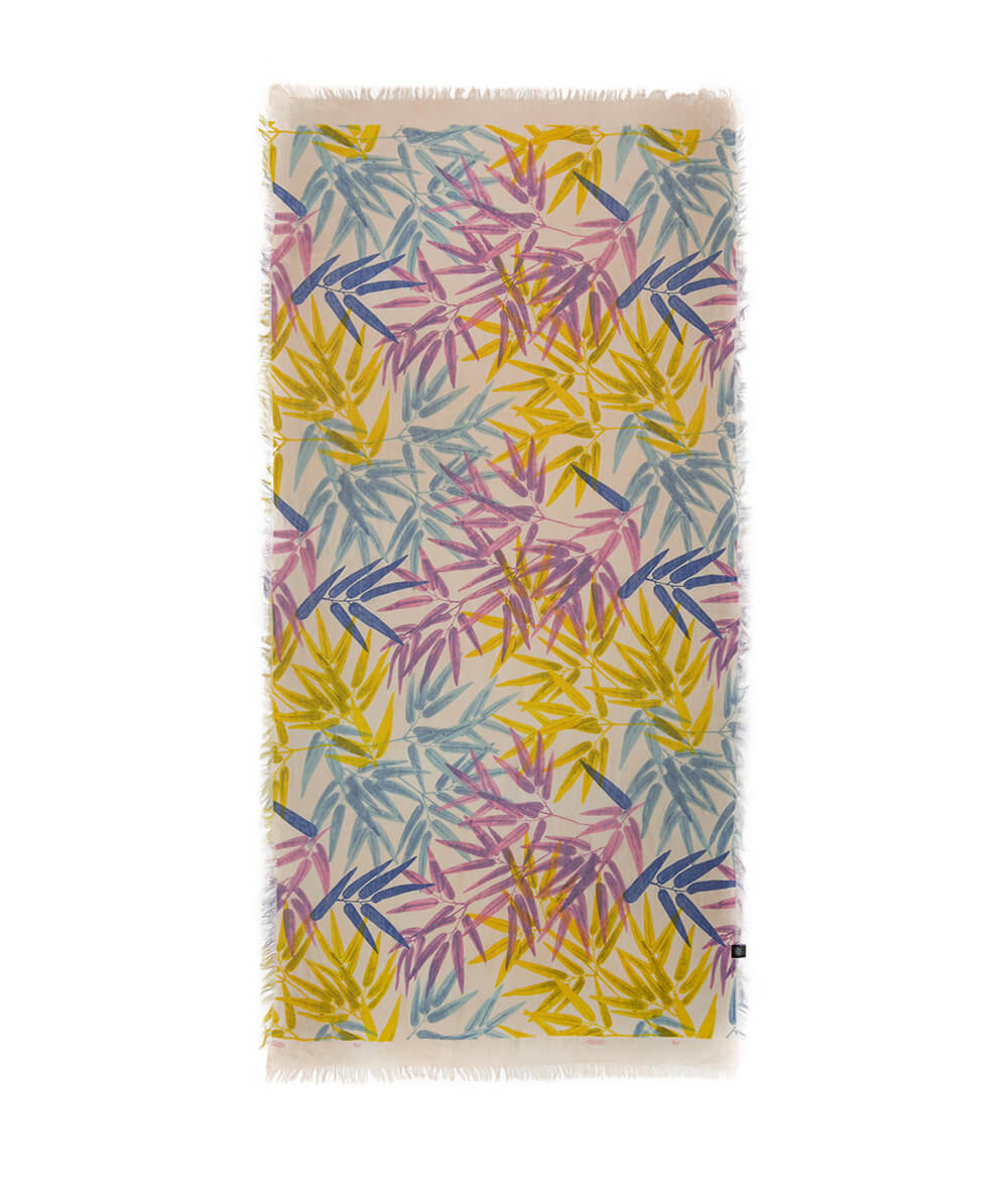 Foulard Hokusai Rosa Chiaro - immagine 2