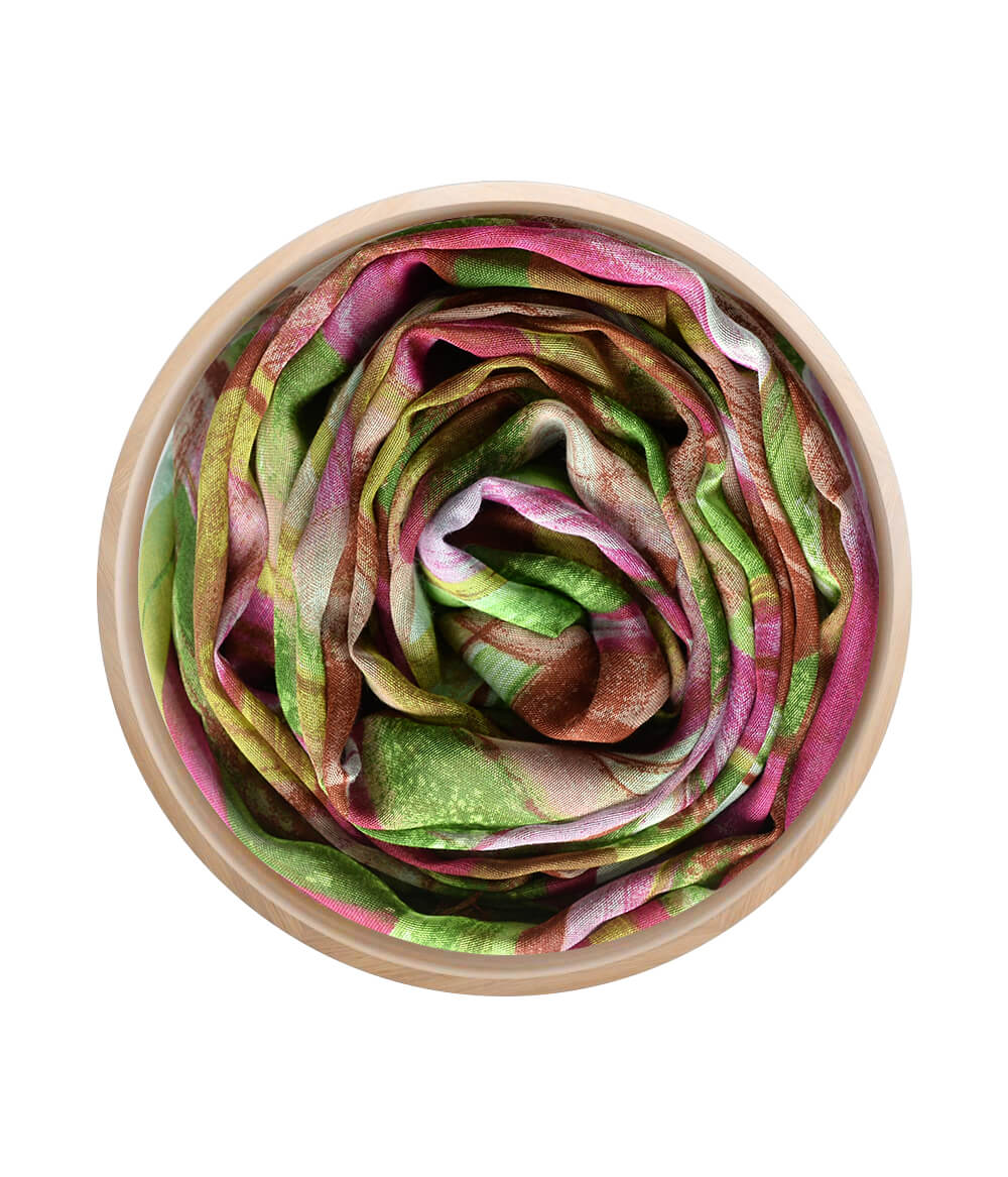 Foulard Kandinsky Azzurro Acqua