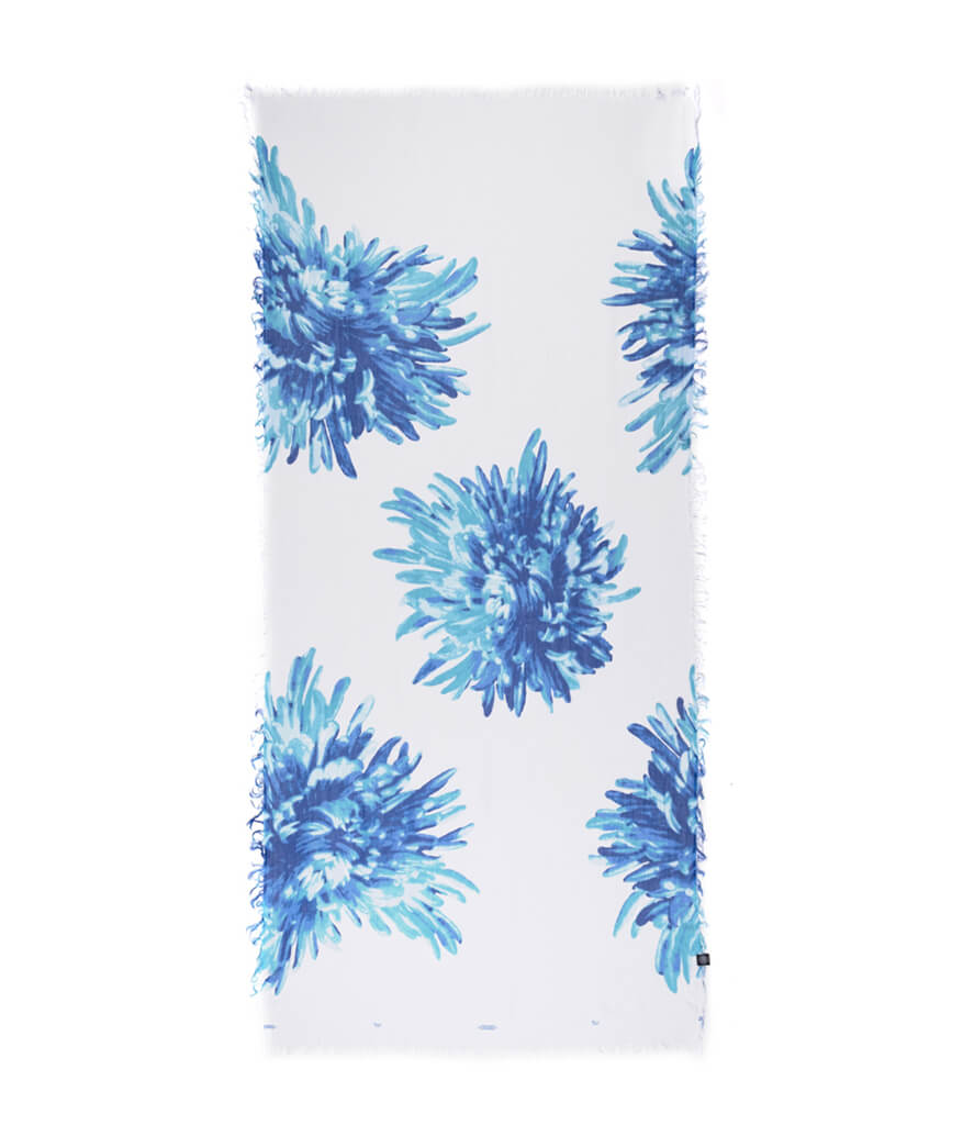 Foulard Van Gogh Bianco - immagine 2