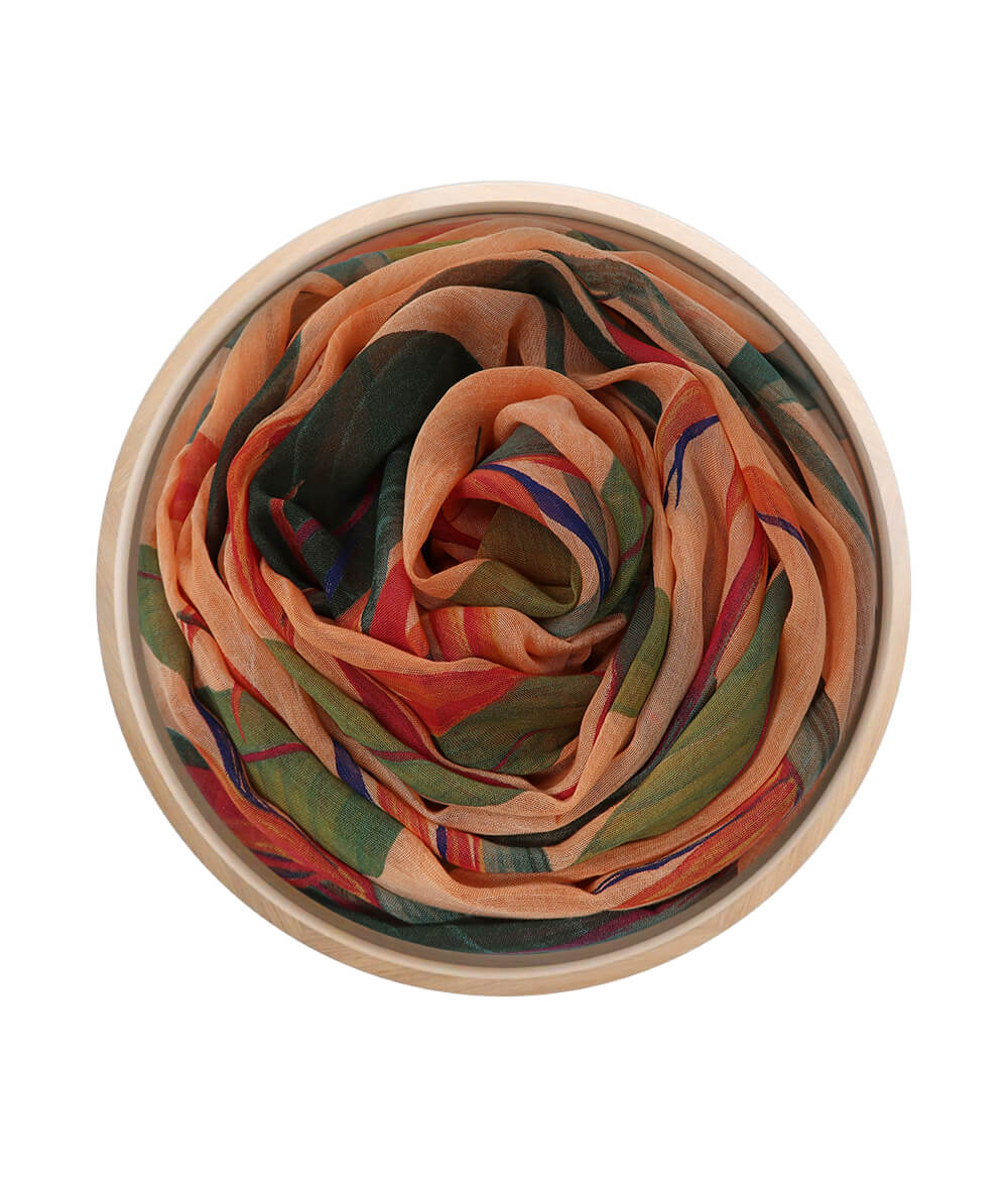 Foulard De Chirico Arancione