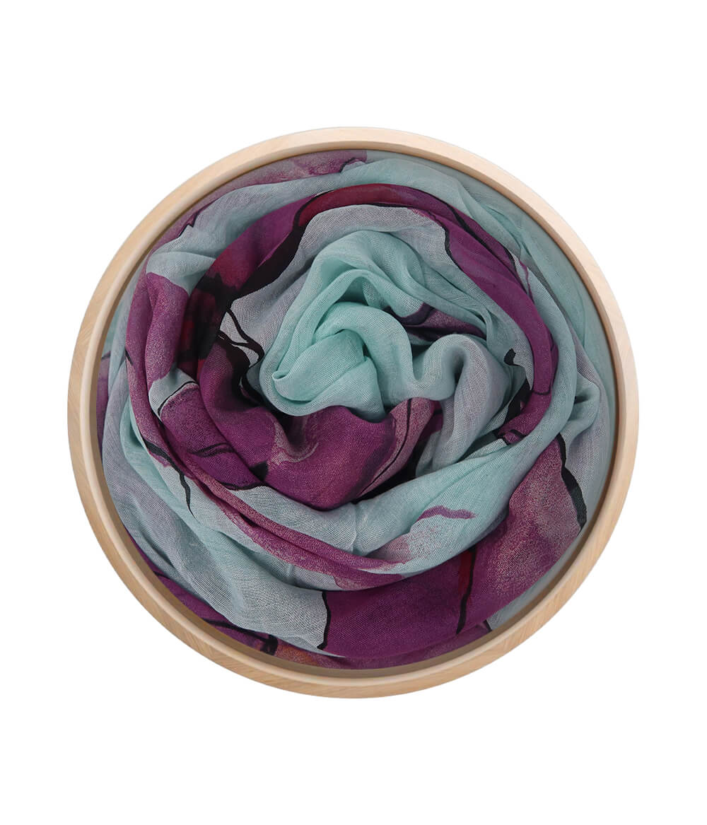 Foulard Degas Azzurro Acqua