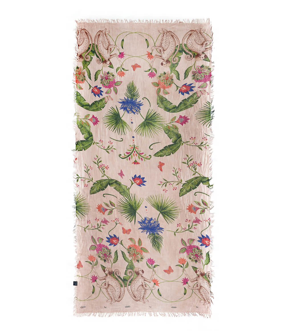 Foulard Frida Rosa Antico - immagine 2