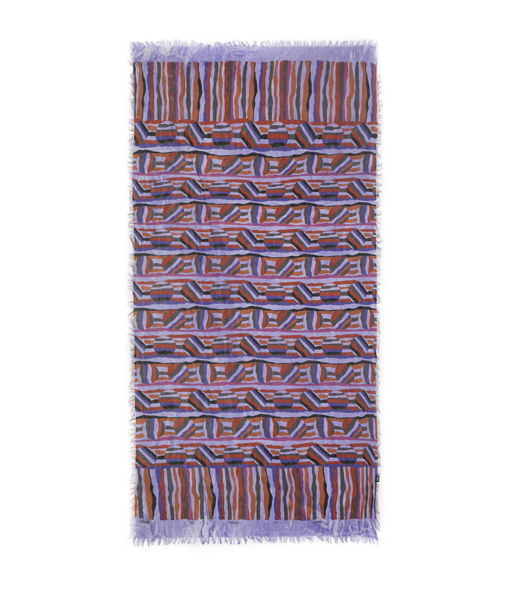 Foulard Boetti Viola - immagine 2