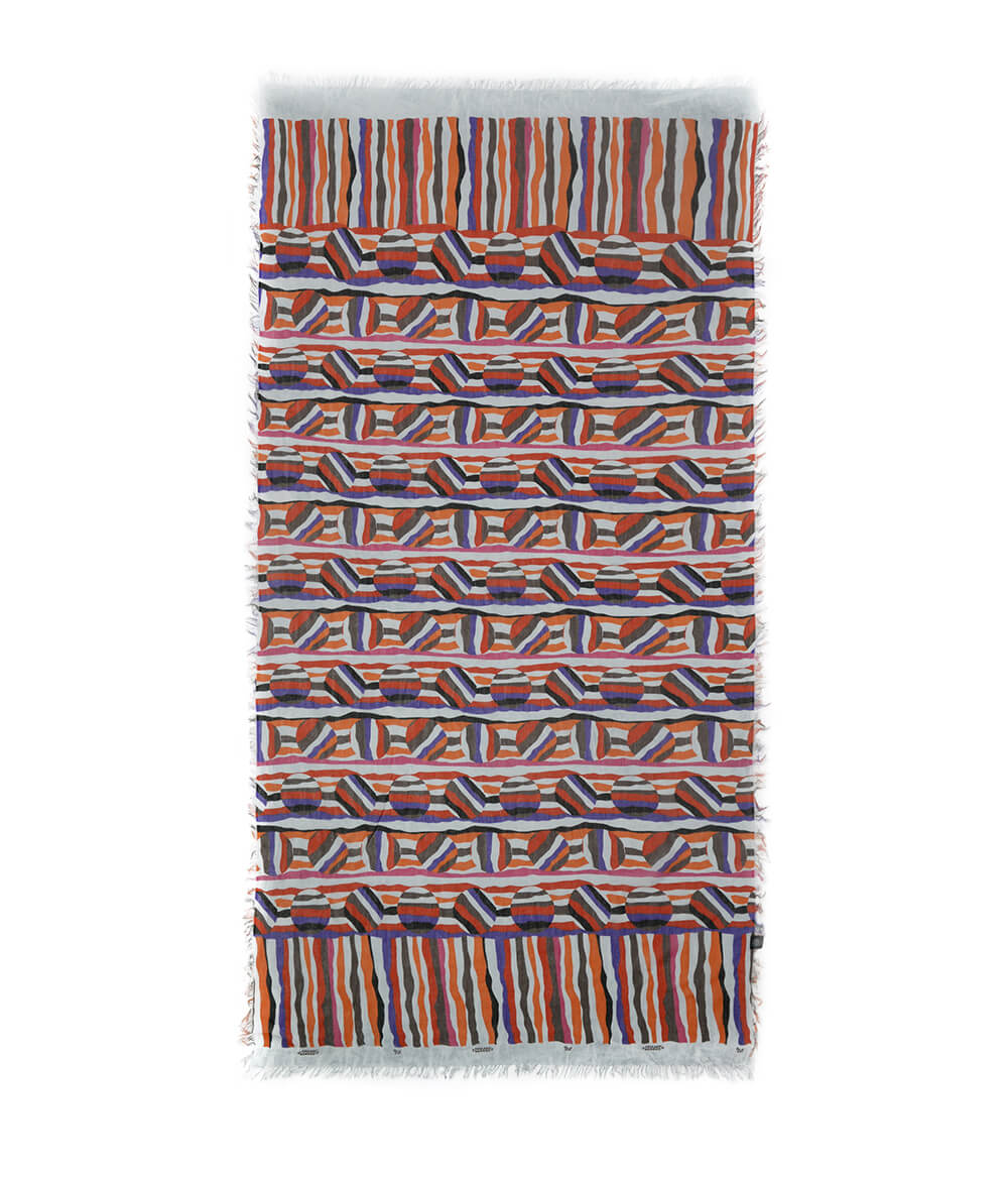 Foulard Boetti Grigio - immagine 2