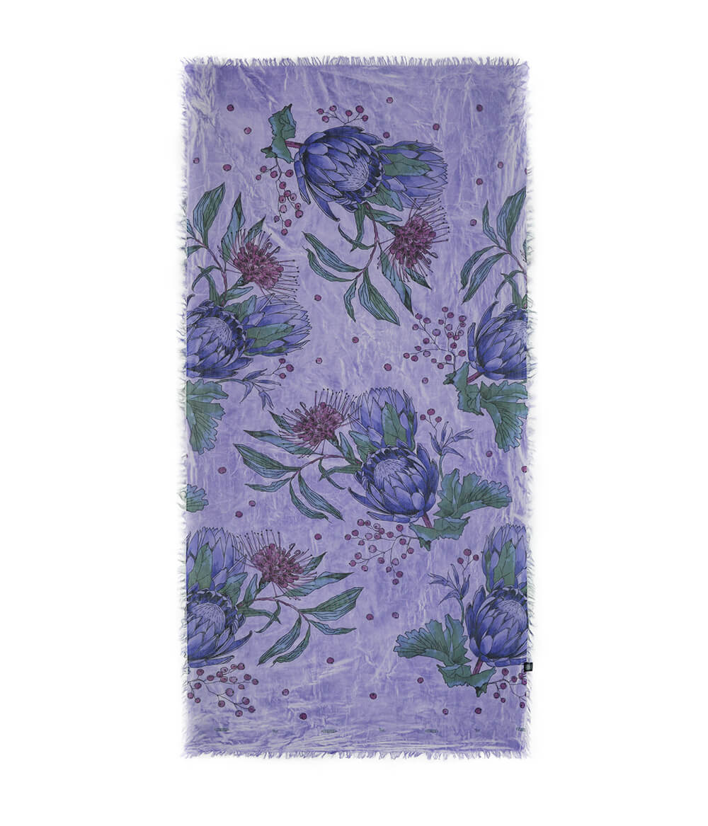 Foulard Durer Viola - immagine 2
