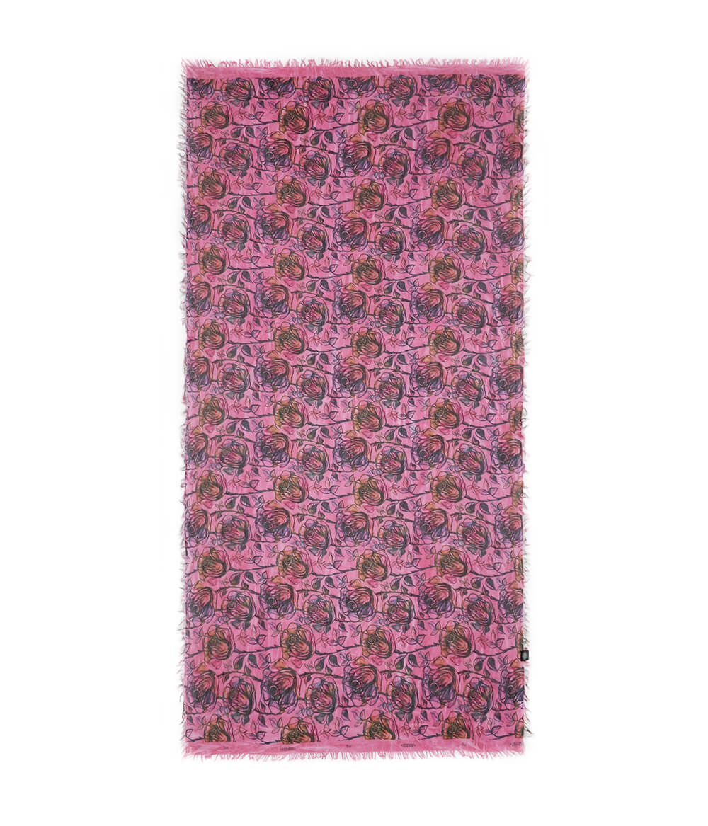 Foulard Warhol Rosa Scuro - immagine 2