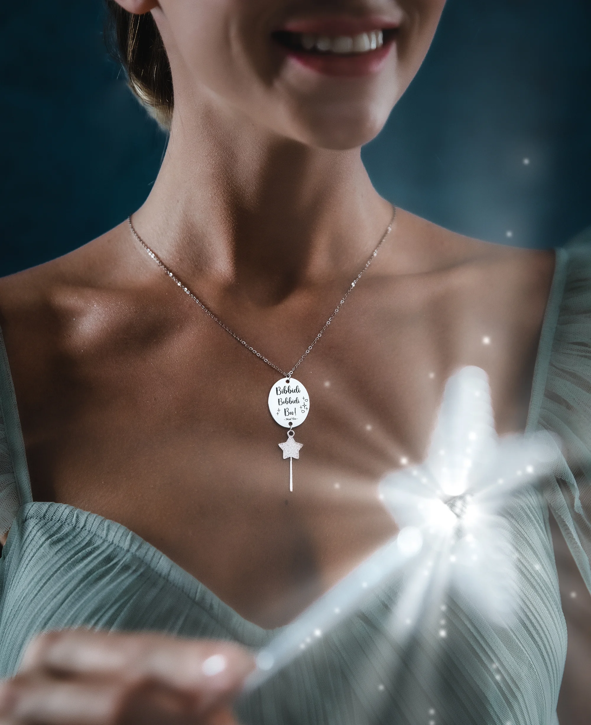 Collana Bacchetta Magica "Bibbidi Bobbidi Bu" - immagine 2