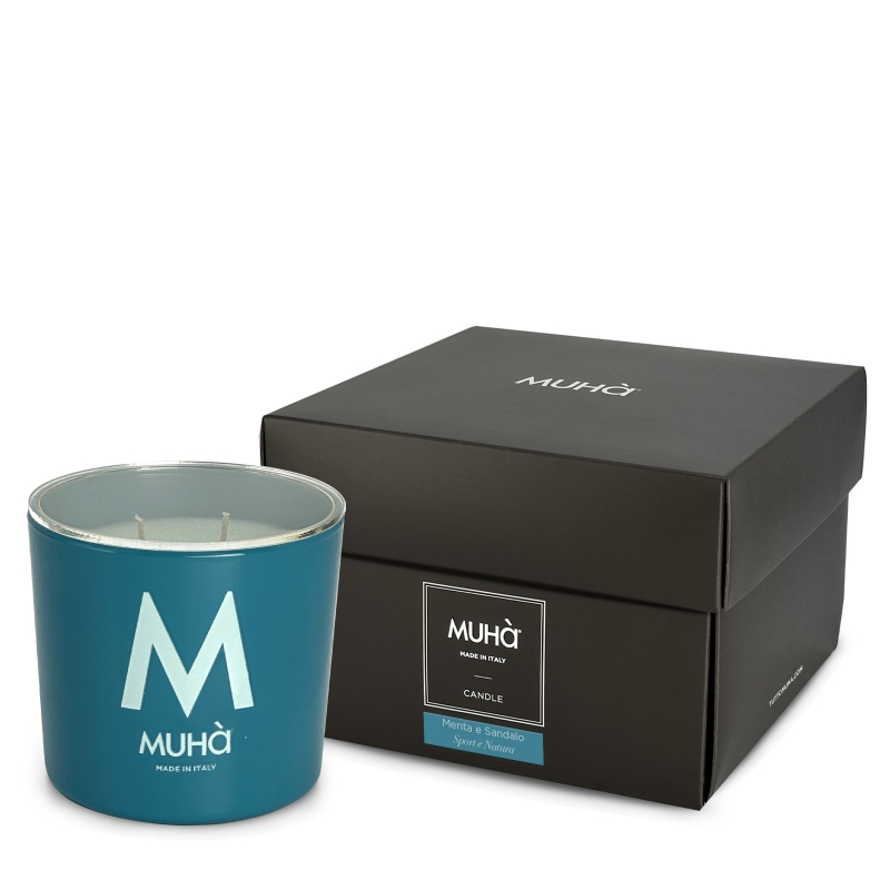 Candela Menta e Sandalo 270gr - immagine 2