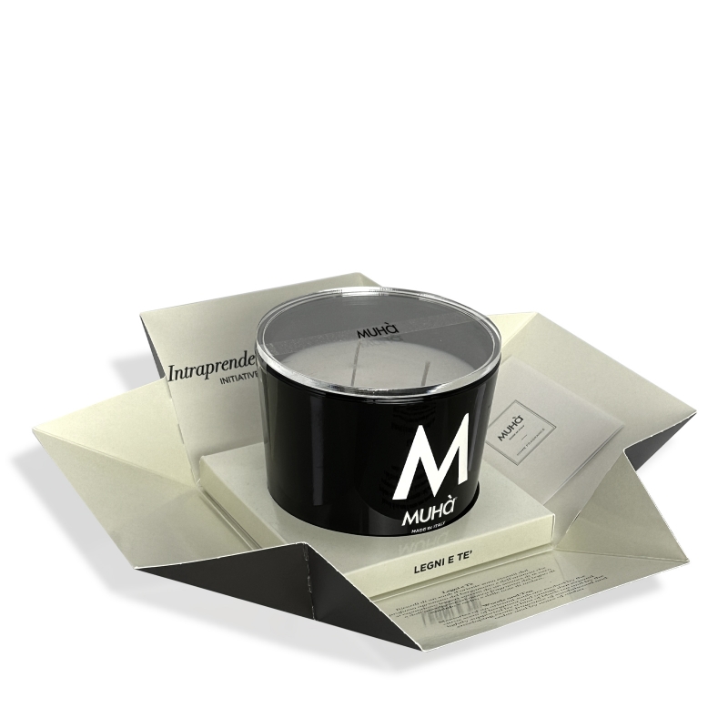 Candela Legni e Tè 500gr - immagine 3