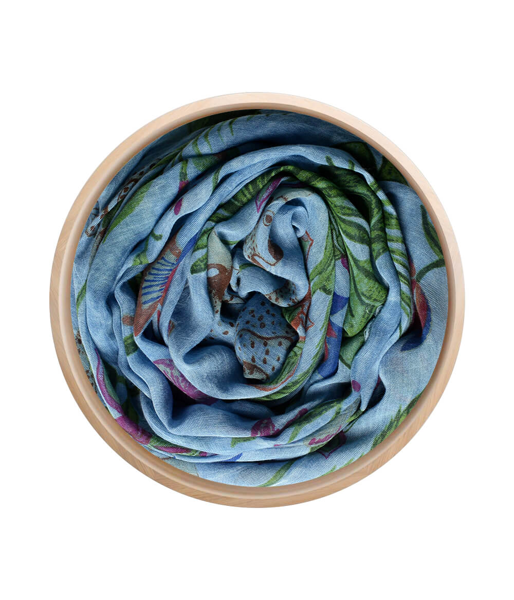Foulard Frida Azzurro