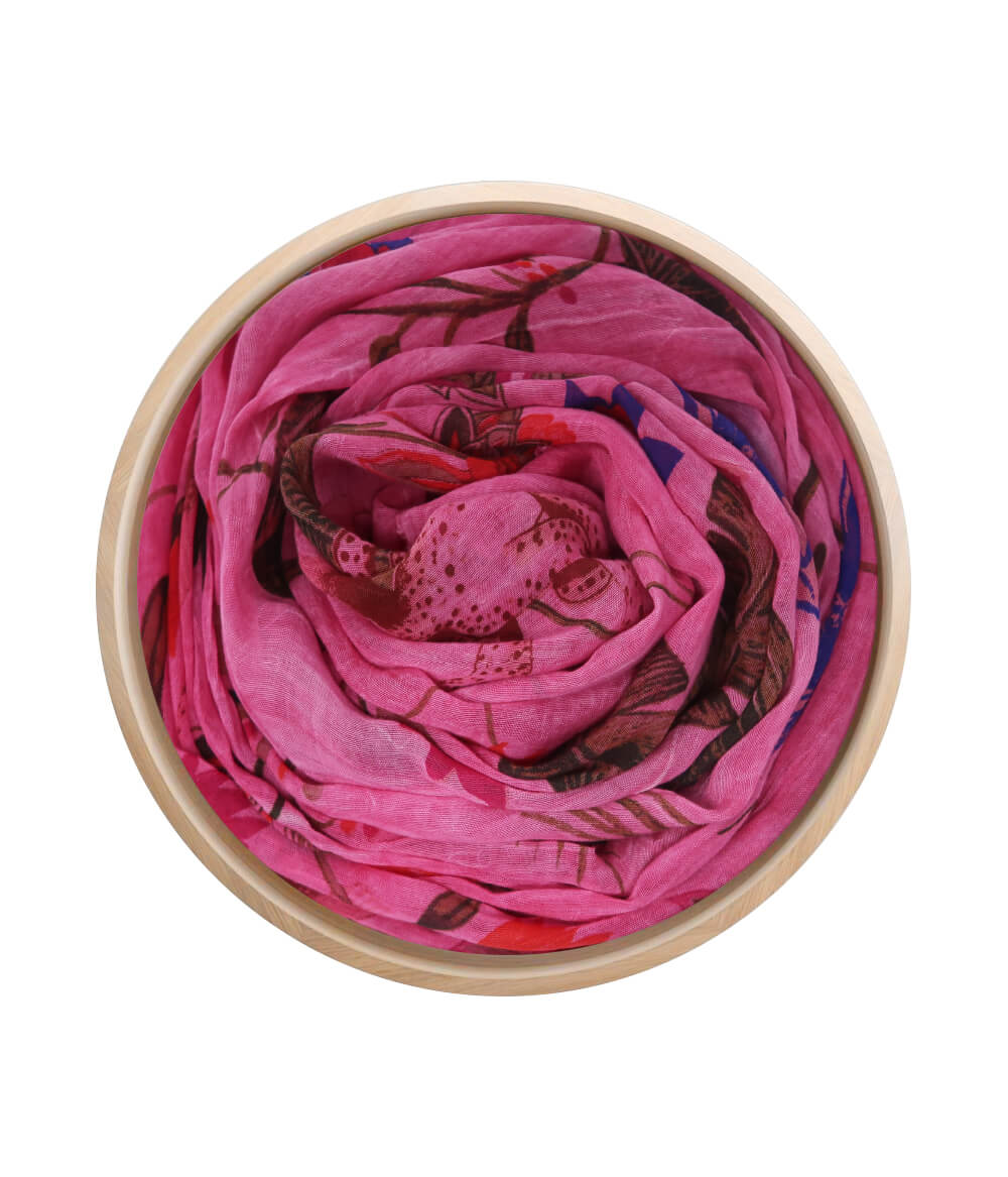 Foulard Frida Fuxia