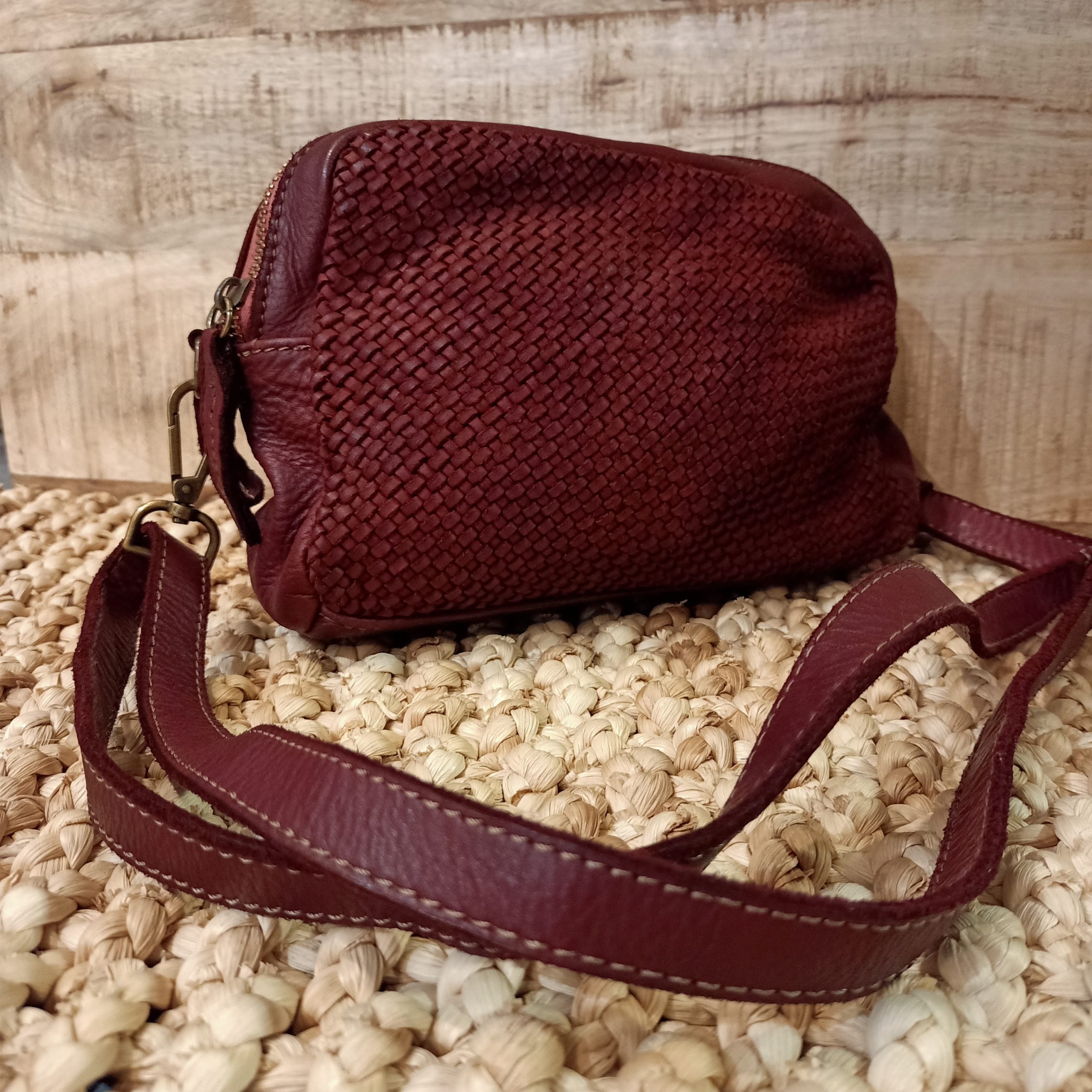 Borsetta a Tracolla Bordeaux