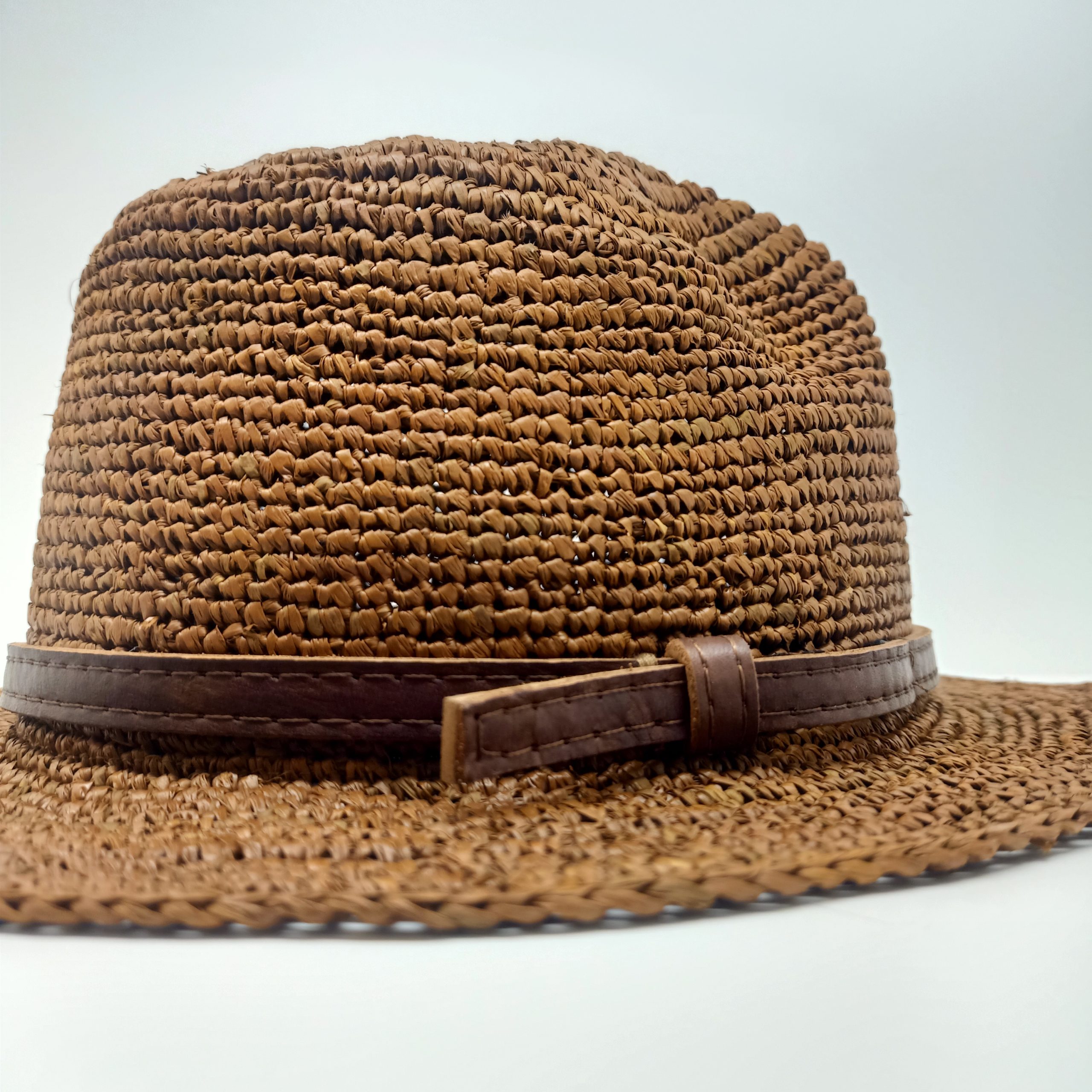 Cappello Raffia Ruggine - immagine 2