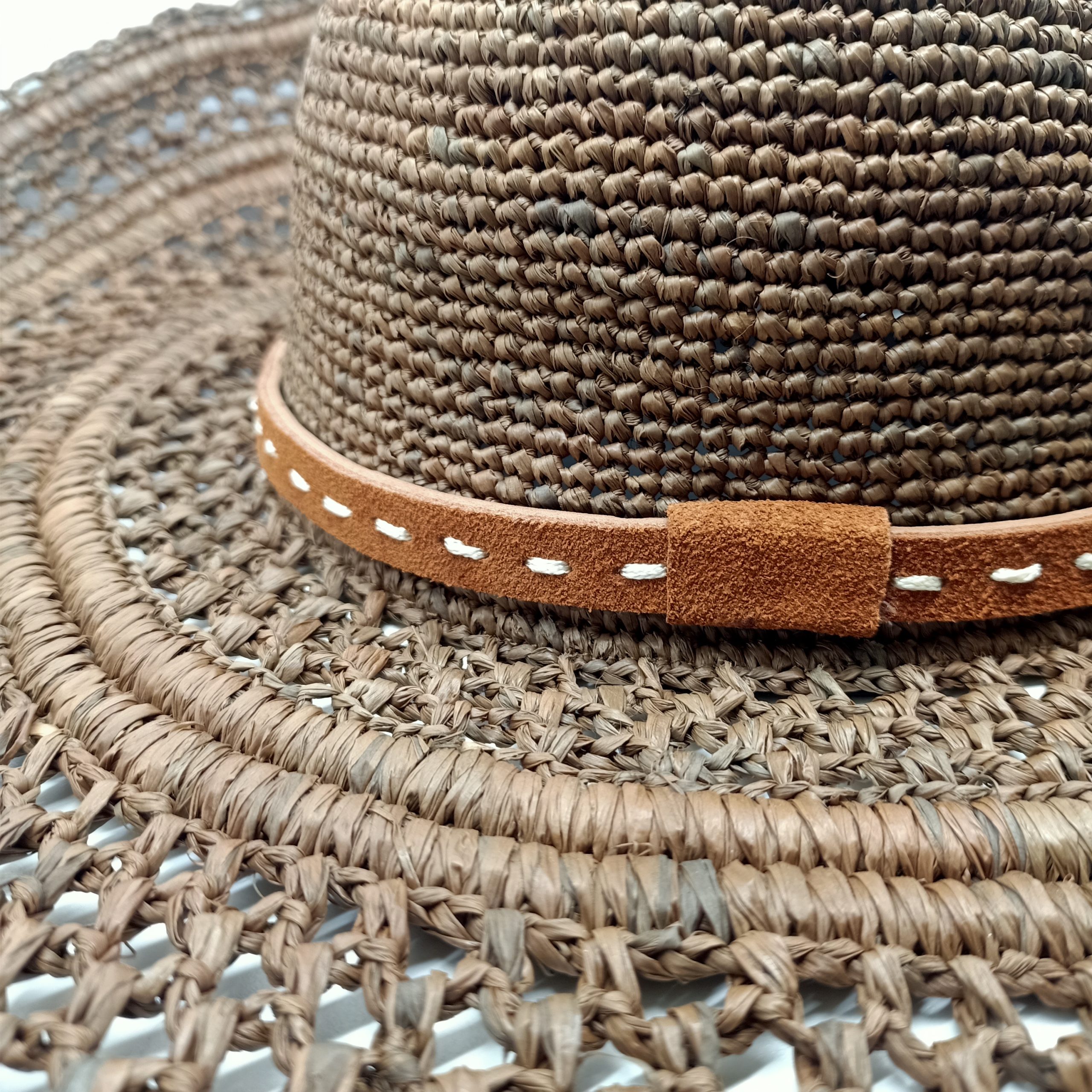 Cappello Raffia Zucchero di Canna - immagine 3