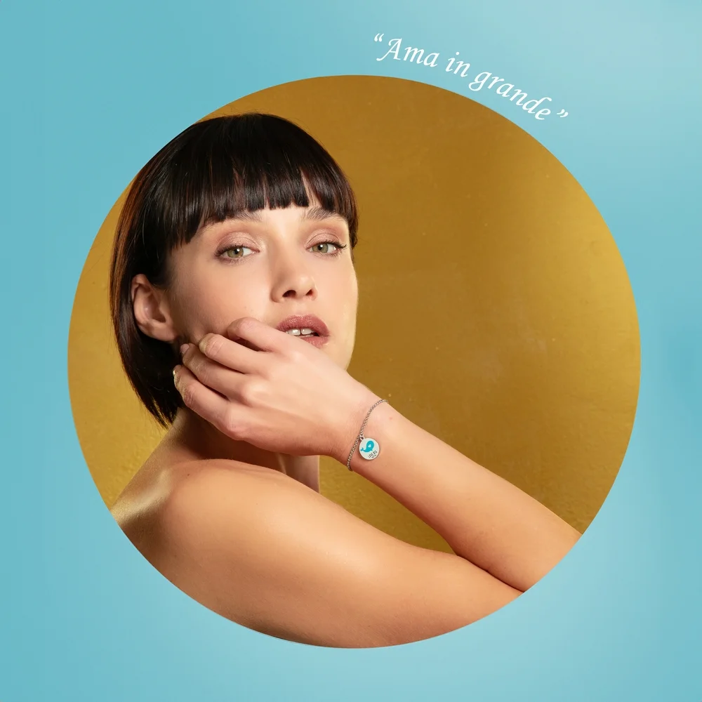 Bracciale Monetina “Balena Love Big” - immagine 2