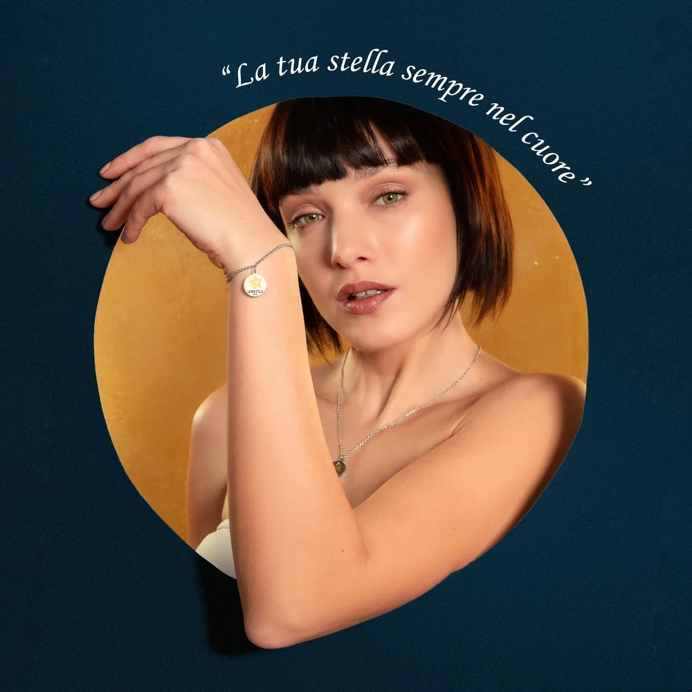 Bracciale Monetina “La Mia Stella Fortunata" - immagine 2