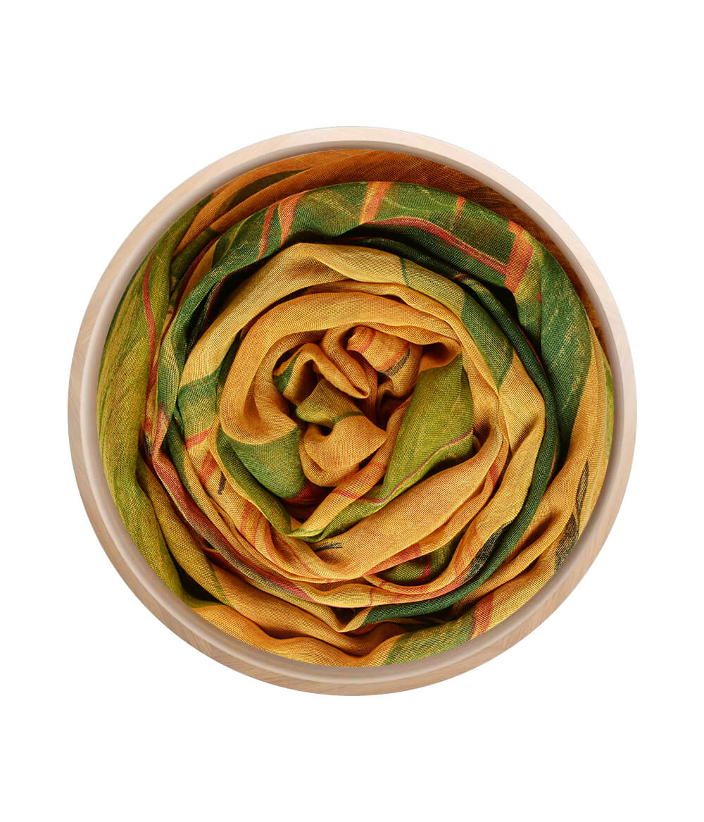Foulard De Chirico Ocra