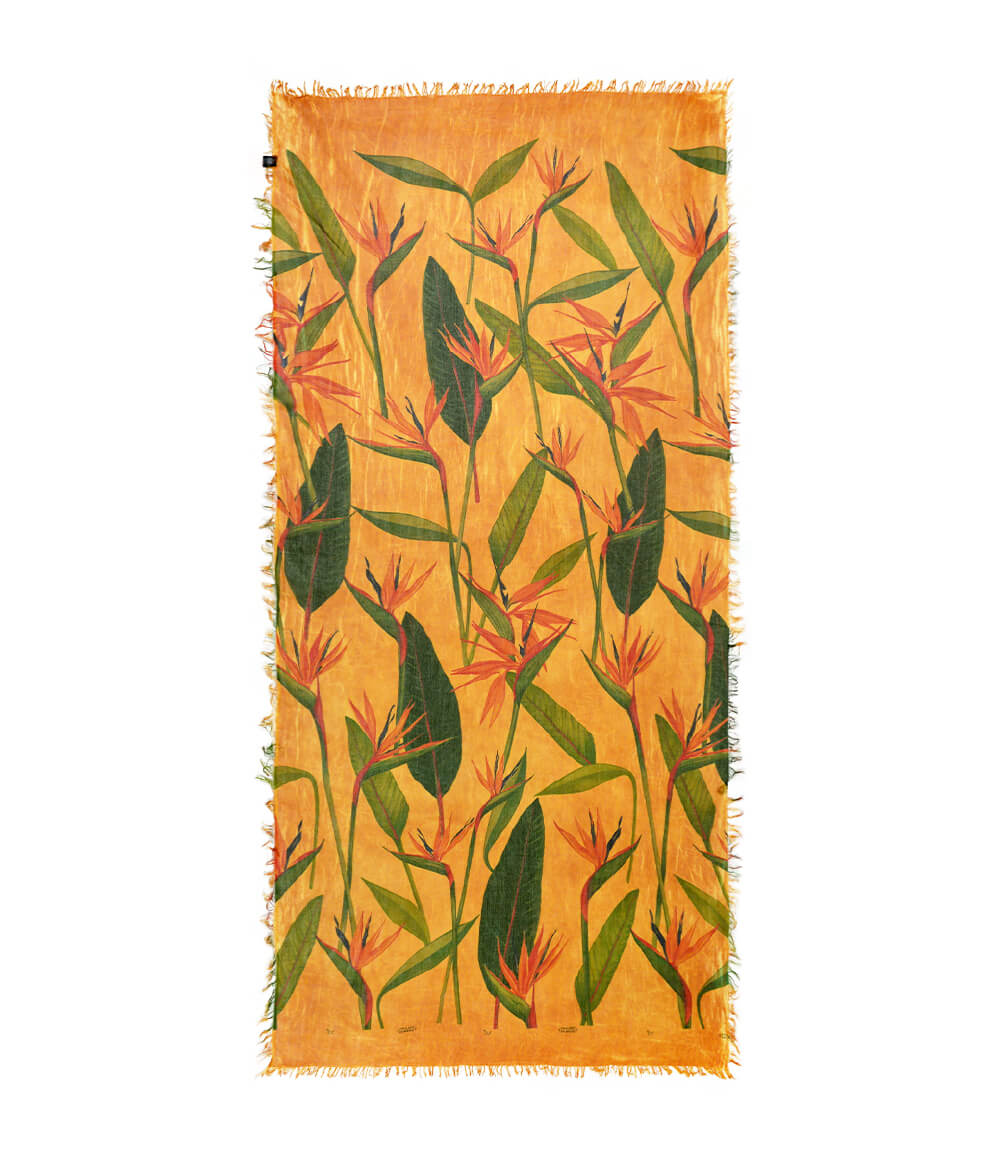 Foulard De Chirico Ocra - immagine 2